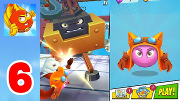 Red Ball Super Run | Gameplay Walkthrough Part 6 | 2nd Boss