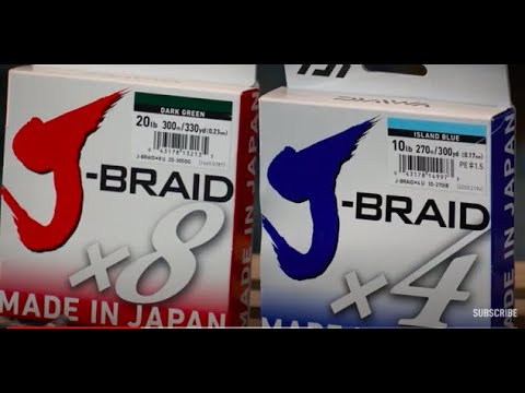 Daiwa J-Braid - x4 VS x8 VS x8 Grand - Which Is Better? 