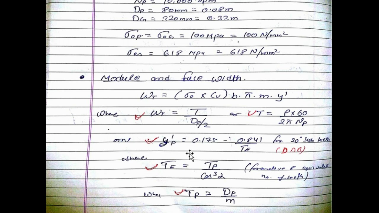 problem based on Helical gear,unit=4,DME