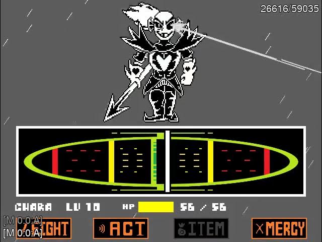 Undertale  Ink sans fight phase 1&2 fight (Ver 0.39) 