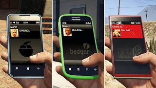 GTA 5  69 SECRET Phone Calls You Probably Missed !