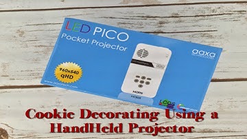 Sweet Hope Cookies: Using a Handheld Projector
