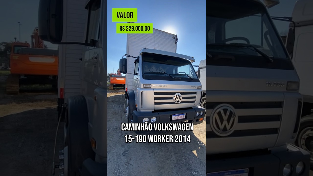 Caminhão Volkswagen 15-190 Worker 2014