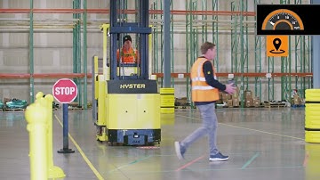 Hyster Reaction Technology - Real Time Location Sensing