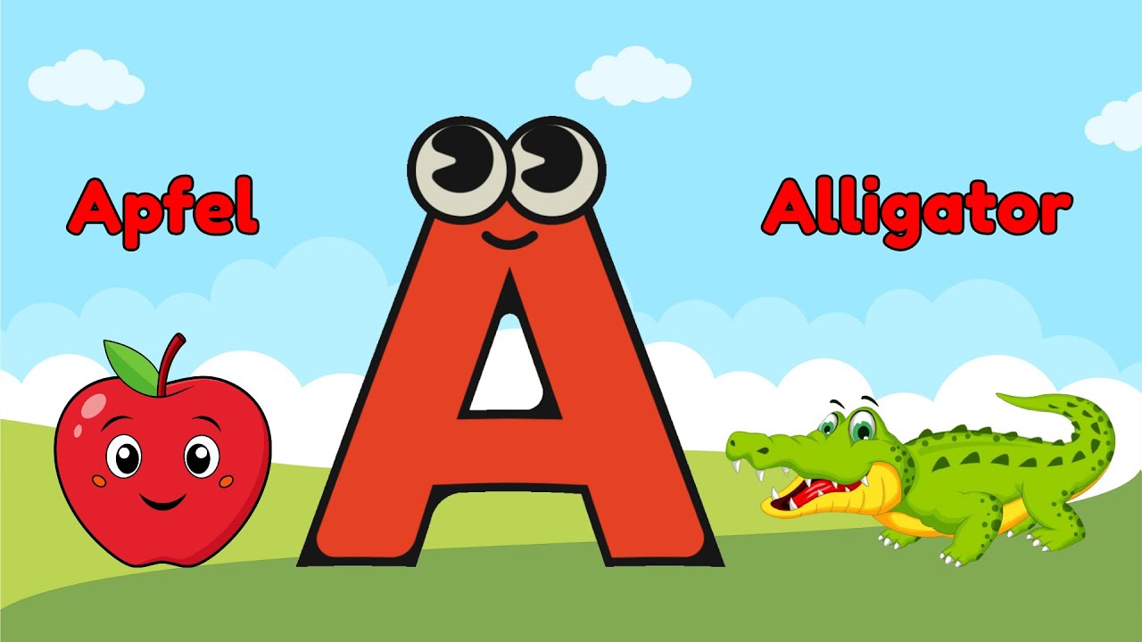 ABC Lied auf Deutsch – Alphabet Song für Kinder📚 | Buchstaben Lernen ...