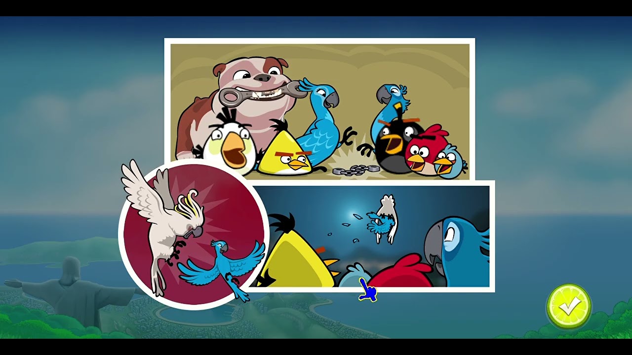 Angry Birds Rio By Galactuz Gameplay PC.