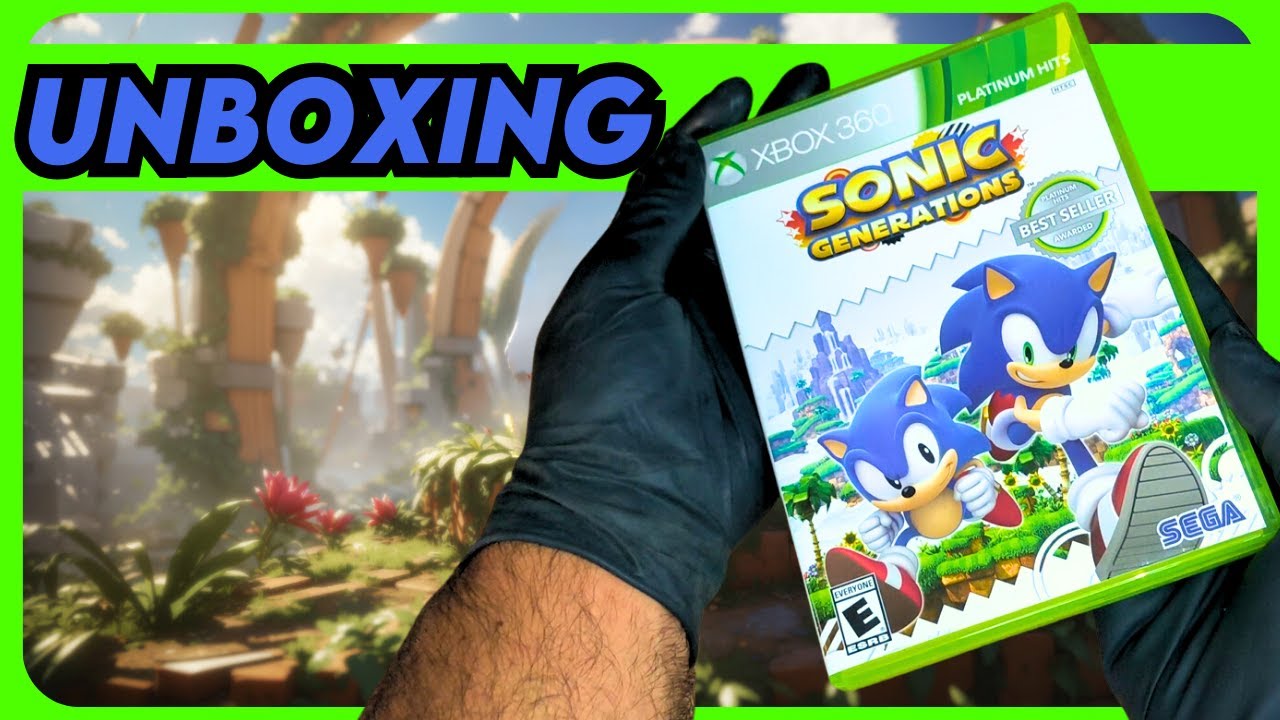 Sonic Generations - Jogo Para Xbox 360