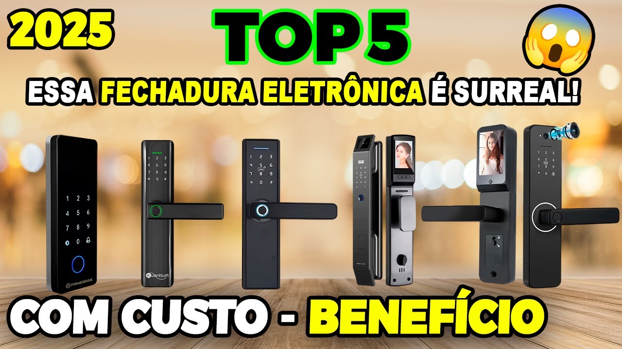 Melhores Fechaduras Digitais e Fechaduras Eletrônicas 2025 Segurança ...