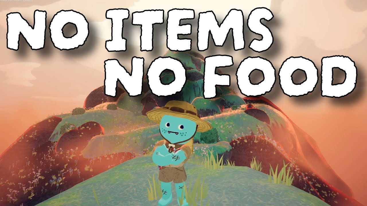 Attempting no item no food (lmao i did it)
