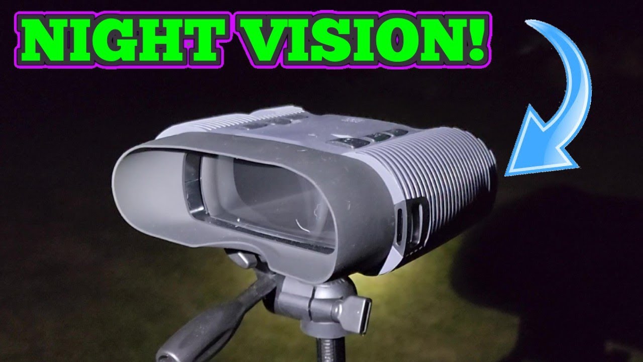 See In The Dark With These AMAZING Night Vision Binoculars! YouTube