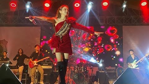 RARA - BERAKSI LIVE DI ACARA HUT MUBA KE 66 KOTA SEKAYU 28 SEPTEMBER 2022