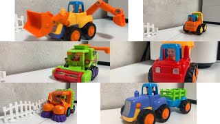 Children's special equipment Dump truck Concrete mixer Tractor with trailer Excavator