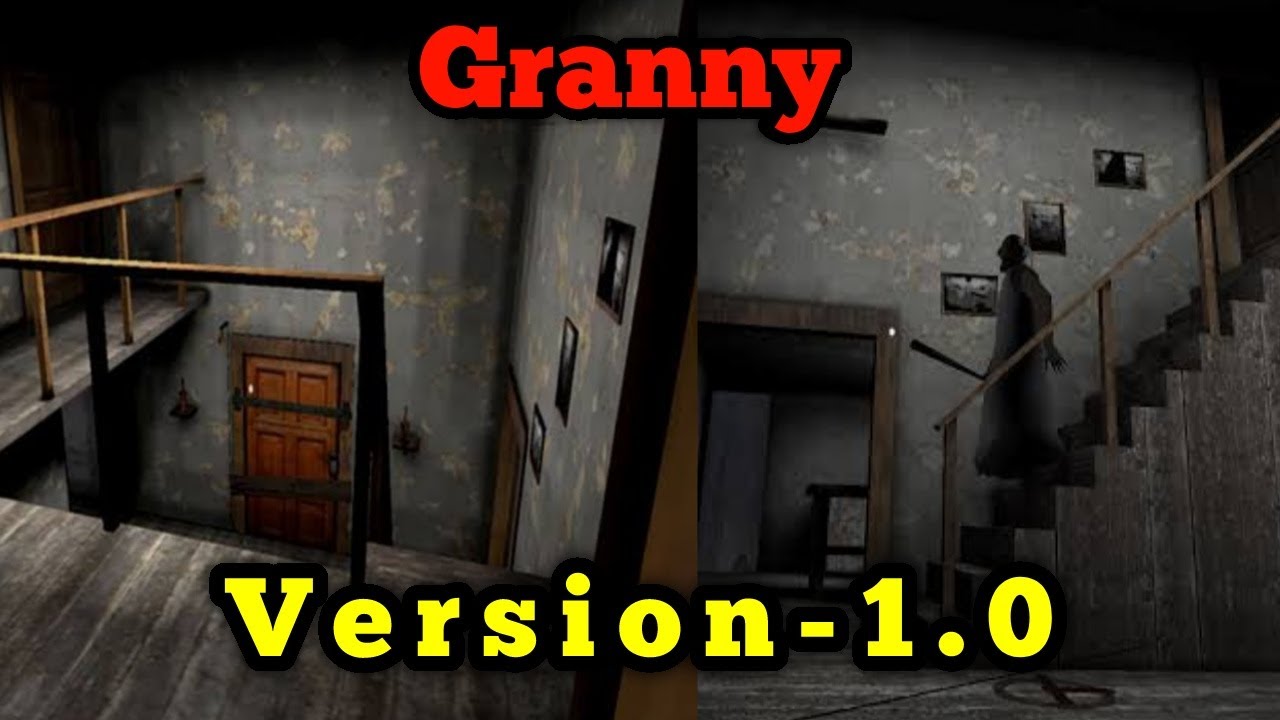 Granny Version 1.0 Ending+Death Scene Walkthrough.. YouTube