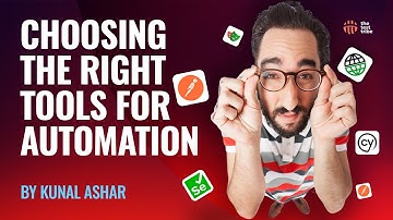 How to Choose the Right Tools for Your #AutomationTesting Efforts? | Kunal Ashar | #softwaretesting