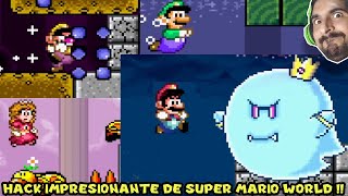 SOY WARIO LUIGI PEACH Y HASTA DAISY EN ESTE HACK !! - Mario & Friends (HACK) con Pepe el Mago