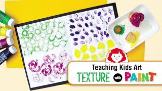 Evan-Moor’s Teaching Kids Art: Learning About Texture with Paint screenshot 5