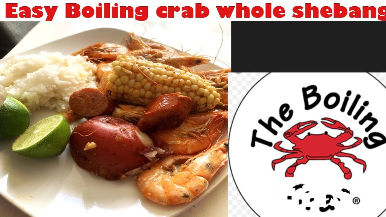 Boiling Crab whole shabang recipe YouTube