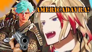 Axel the Menace to Elves and Altare the Glock-Toting Elf