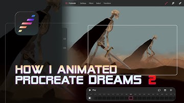 How i animated on Procreate Dreams 2 by @enrirdf