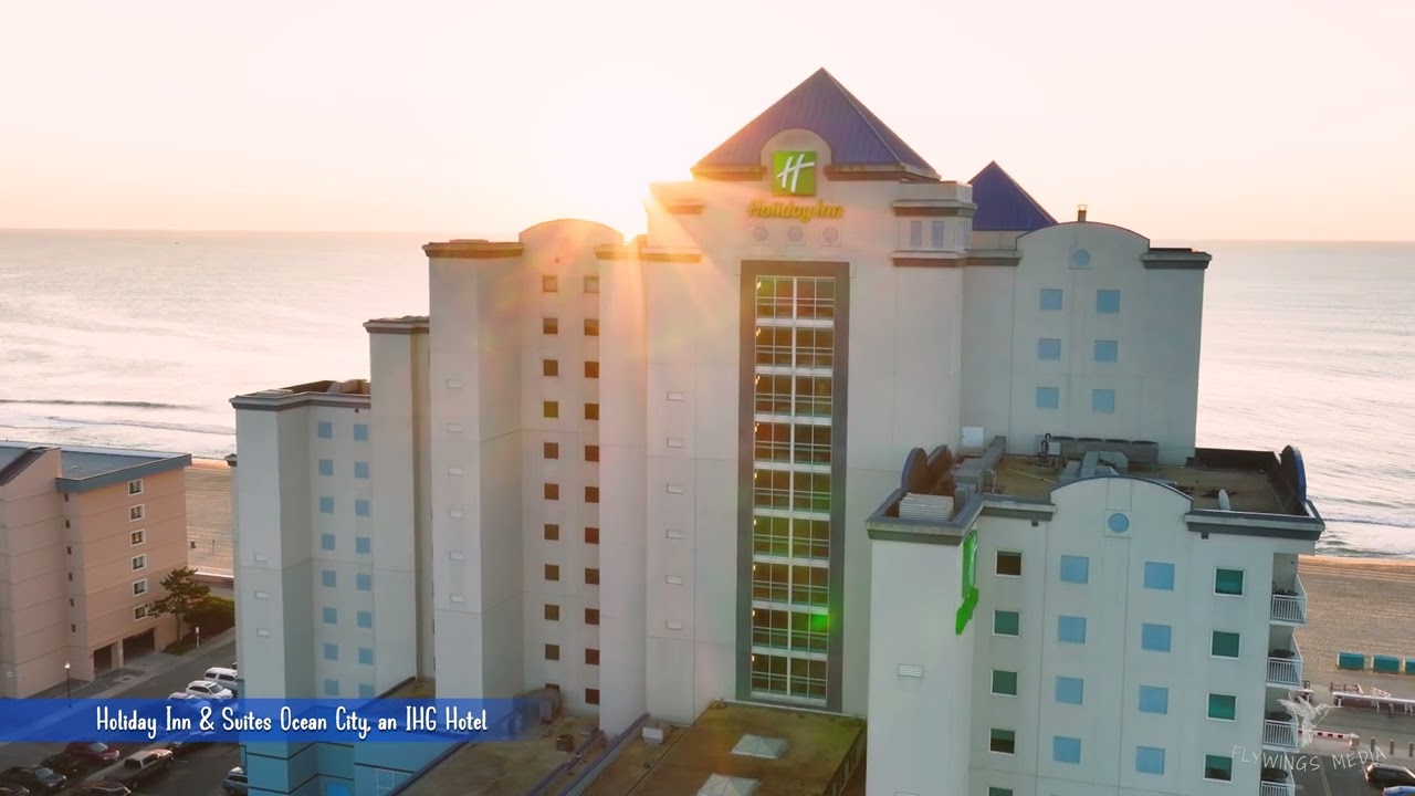 2024 Ocean City, Maryland Hotel Edition 4k Drone Footage Part 107