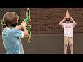 Blindfolded Trick Shots | That's Amazing