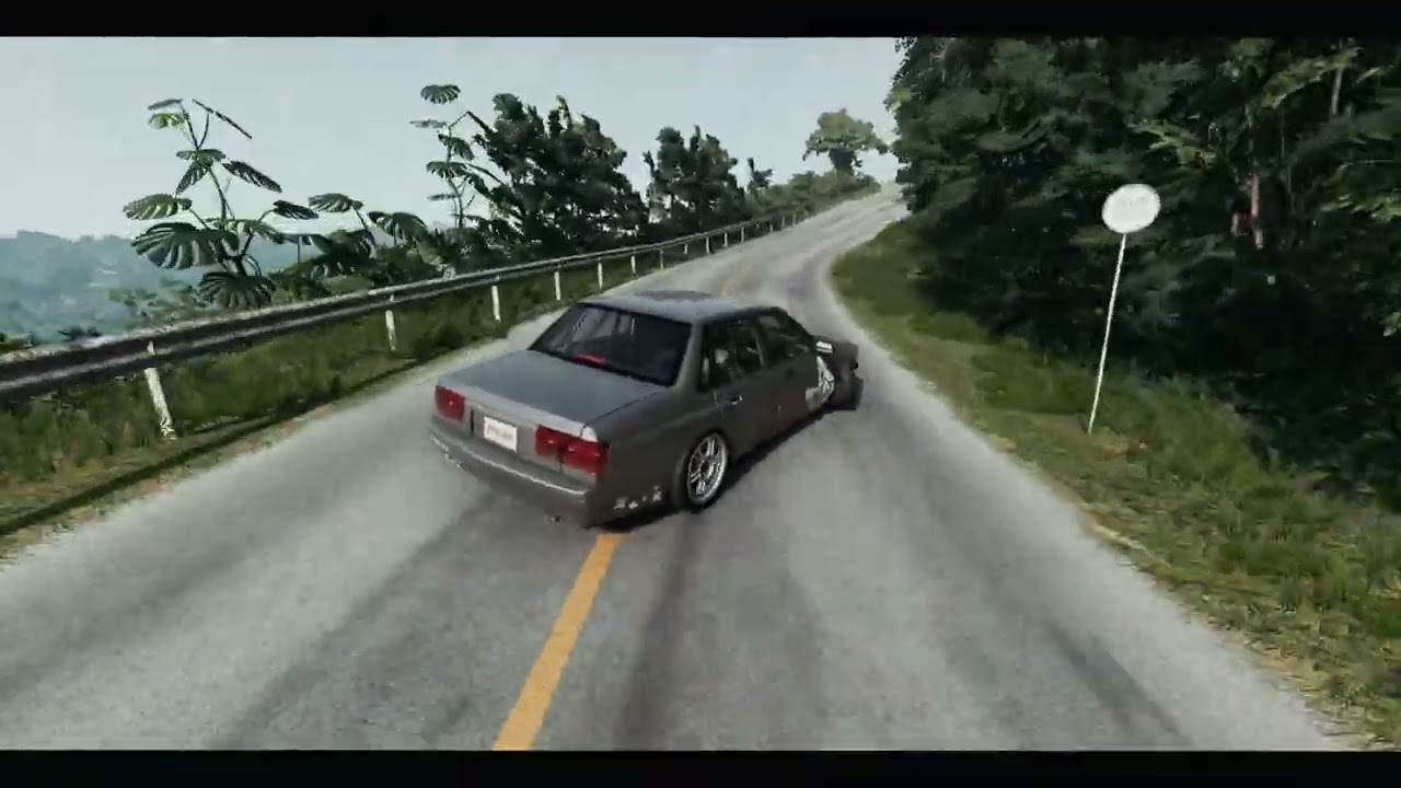 BeamNG.Drive beautiful drift under the background🤤