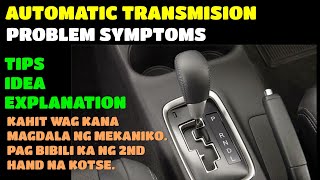 AUTOMATIC TRANSMISSION ISSUE PROBLEMS.