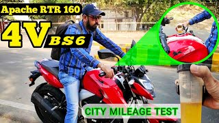 Tvs Apache Rtr 160 4v Bs6 Real Mileage Apache Rtr 160 4v Bs6 Mileage Colour Price Variant Youtube
