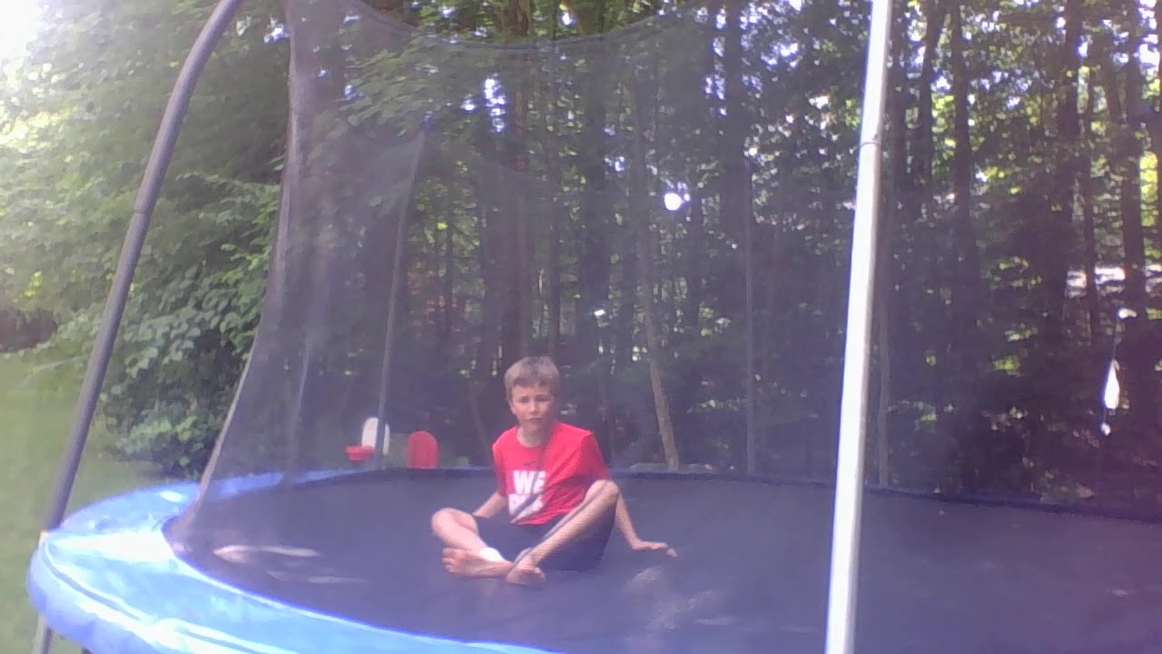 how to do a kaboom on the trampoline YouTube