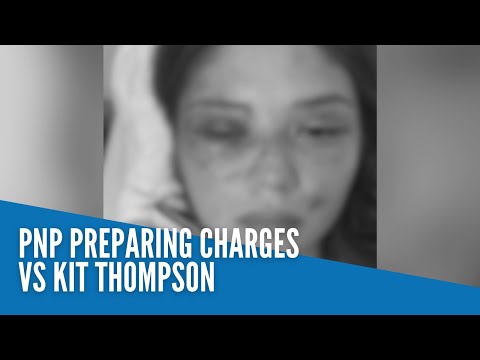 PNP now preparing charges vs Kit Thompson for allegedly beating actress GF Ana Jalandoni