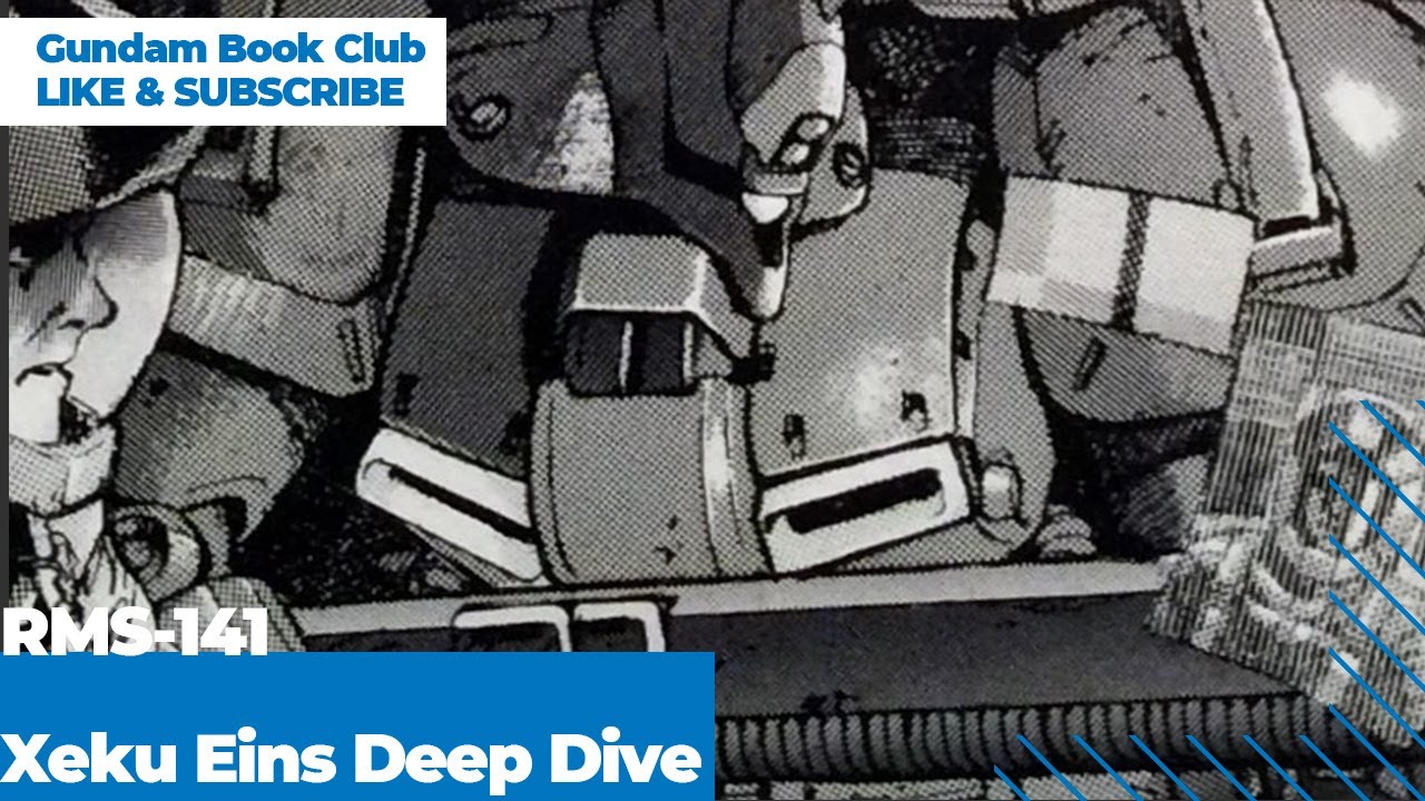 Gundam Book Club Deep Dive: RMS-141 Xeku Eins Mobile Suit - YouTube