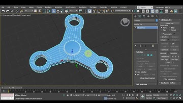 14-   FIDGET SPINNER MODELING 3DS MAX