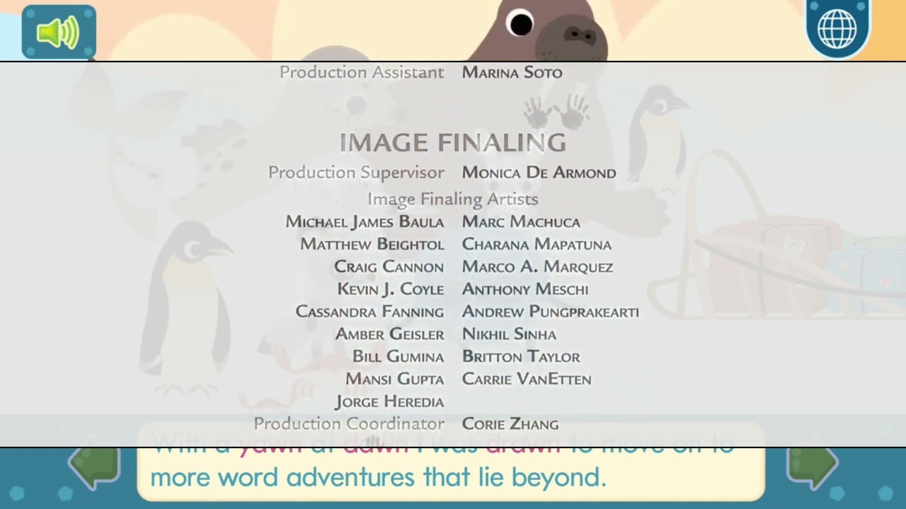 The Croods Endless Wordplay End Credits (2013-2015)