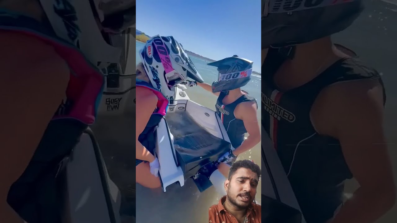 Stock 1500cc Kawi Aftermarket Hull Starts With Water Box Funny Short