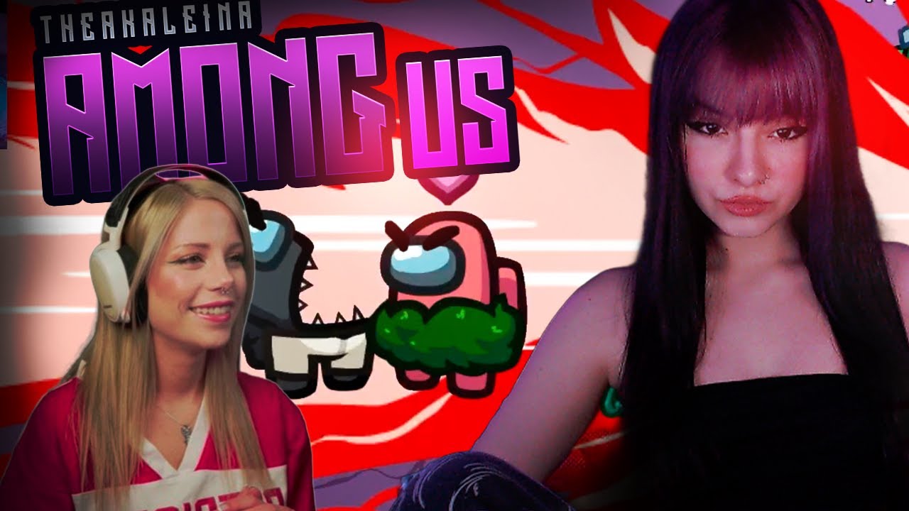 PILLÉ A BIYIN EN LAS CÁMARAS Y CASI NO SE LO CREEN - AMONG US | Theakaleina