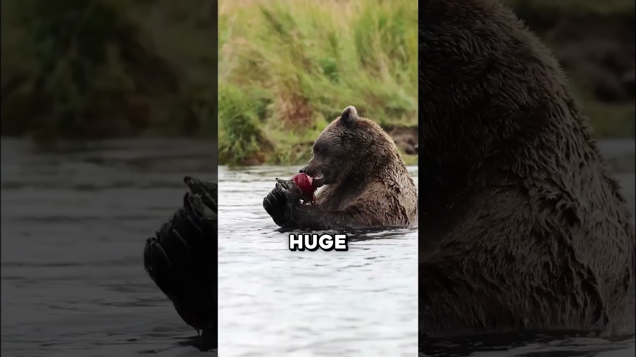 Why Bears Leave Most of Their Salmon Behind 🤯