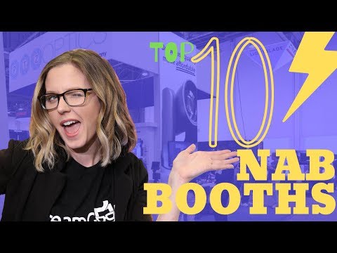 Top 10 NAB Booths 2019 | Must Visits