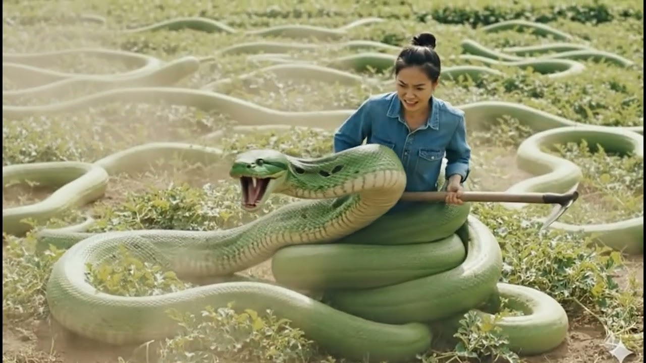 Rescue animal: Her Dog Ran For Help When a Giant Snake Attacked