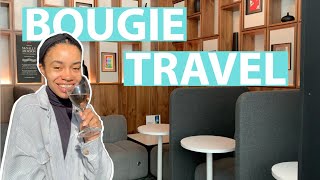 Inside a Luxury Airport Lounge! | AmEx Centurion LaGuardia NYC