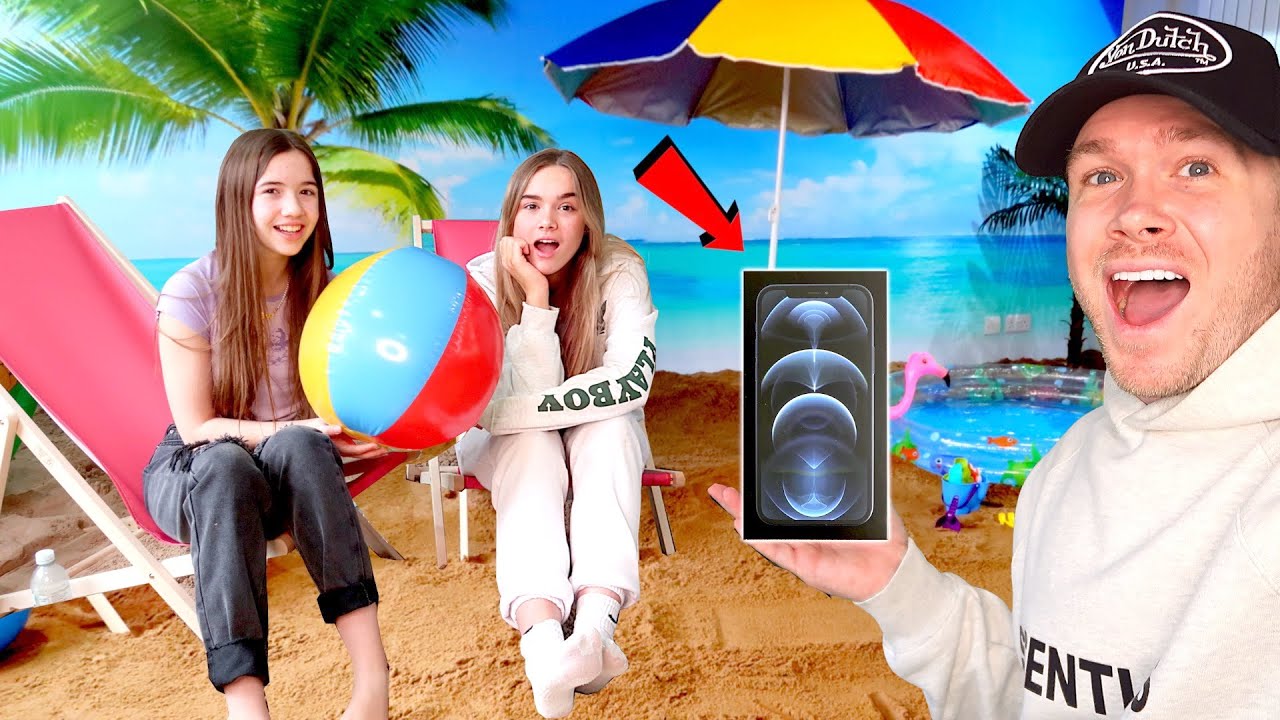 LAST TO LEAVE THE BEACH WINS IPHONE 12 PRO!!