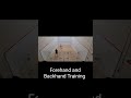 Squash Training (Forehand and Backhand)