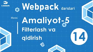014. Amaliyot 5-qism. Search & Filter | Webpack darslari | JavaScript darslari | O'zbek tilida