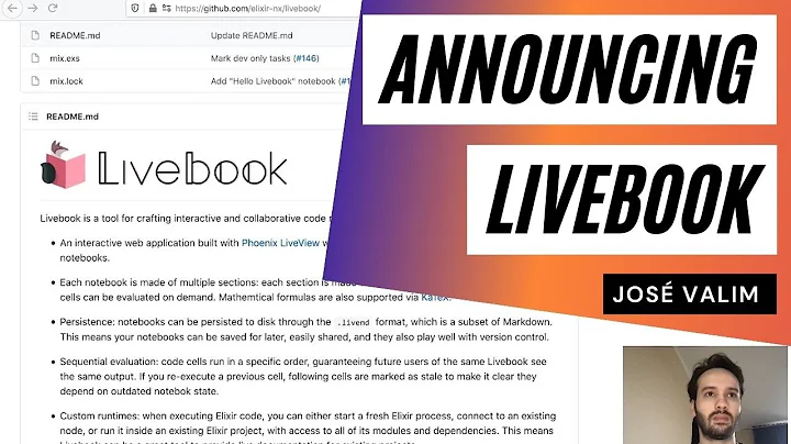 Announcing Livebook - José Valim