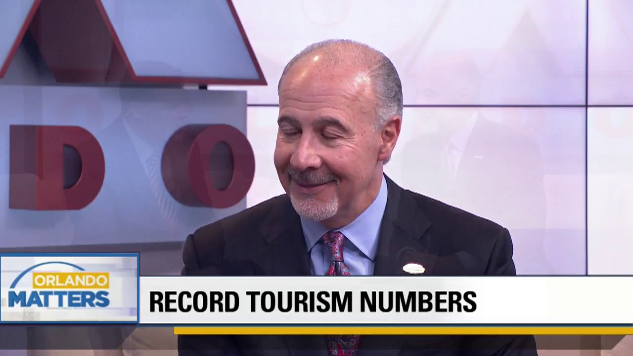 Orlando sets another tourism record newspaper mockup