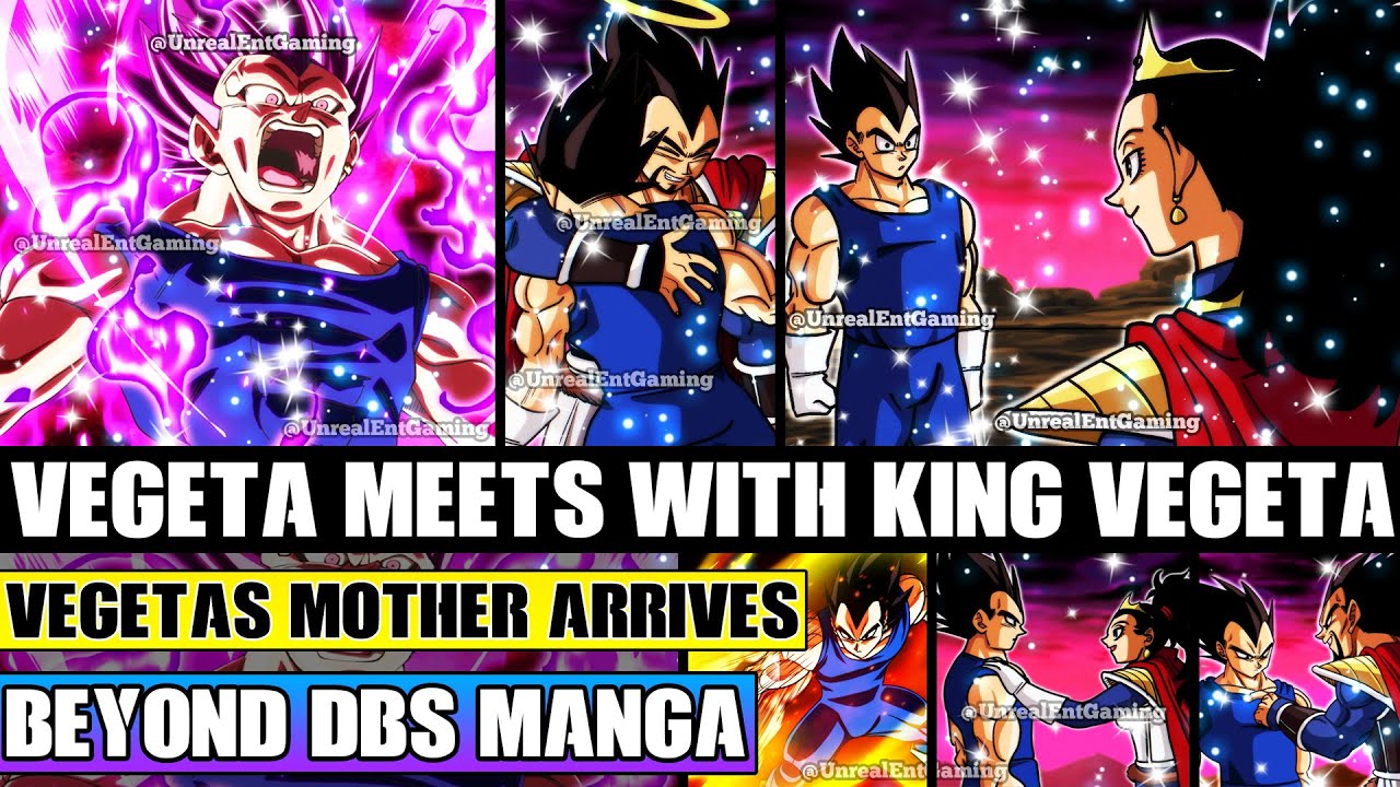 Beyond Dragon Ball Super Vegeta Reunites With King Vegeta And His Mother! Royal Saiyan Reunion