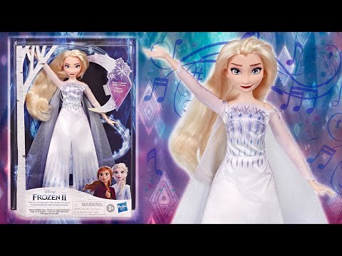 frozen elsa singing doll