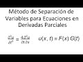 Método de Separación de Variables para Ecuaciones en Derivadas Parciales 1