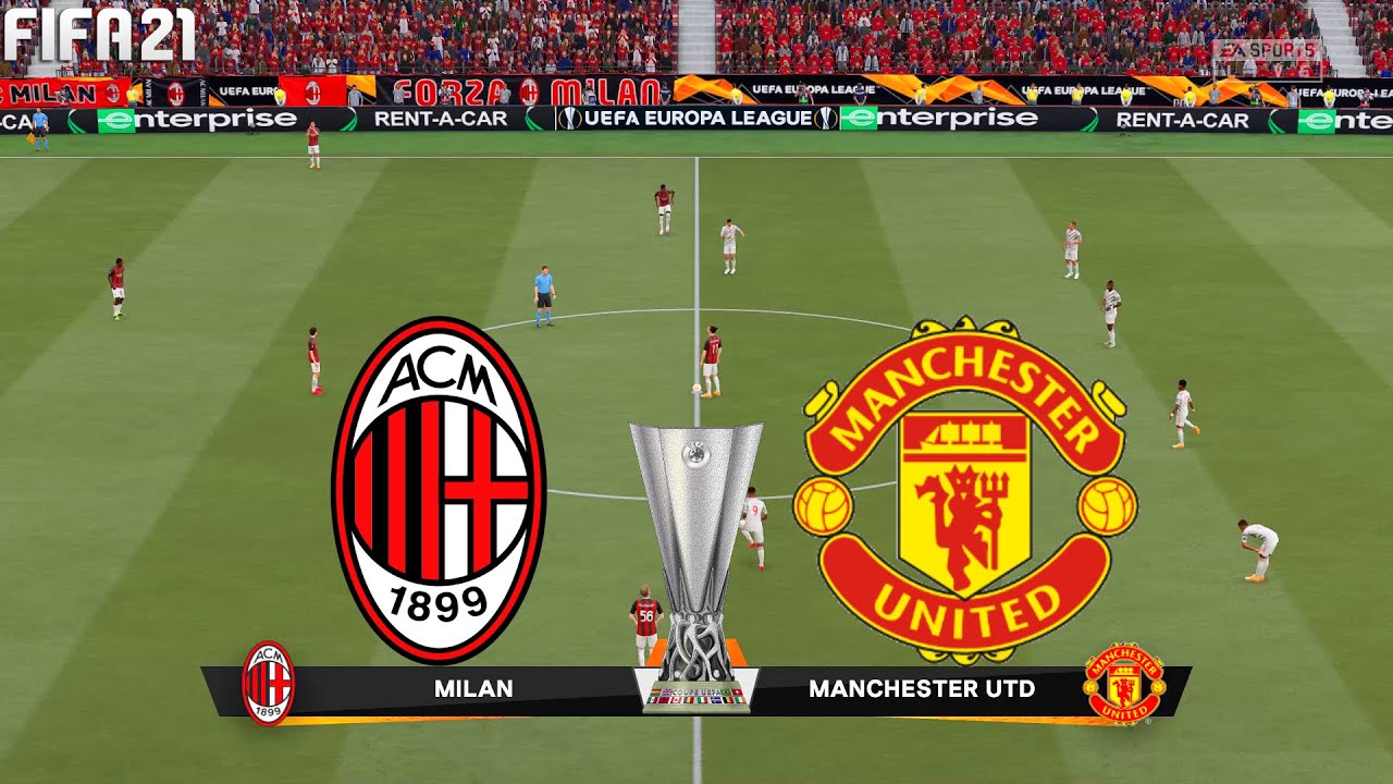 FIFA 21 | AC Milan vs Manchester United - UEFA Europa ...