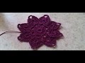 COMO HACER UNA FLOR EN CROCHET FACIL Y RAPIDO,  PASO A PASO