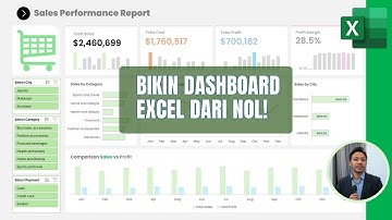 Dashboard Excel dari Nol Tanpa Rumus! (Full Pivot Table)